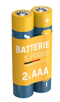 2er Folie ANSMANN® X-Power Alkaline Batterie Micro AAA / LR03